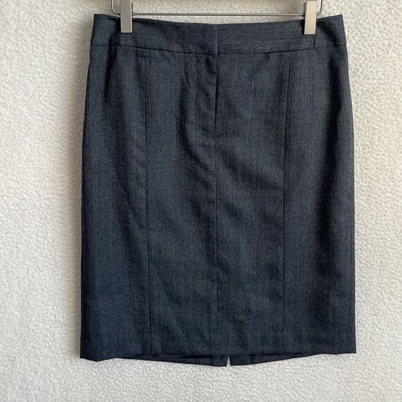 Loft Skirt Womens Size 6 Grey Wool Pencil‎ - Picture 1 of 7